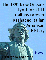 Eleven Italian immigrants were killed by a mob in New Orleans on March 14, 1891. In response, US President Benjamin Harrison launched Columbus Day parades to promote acceptance of immigrants.